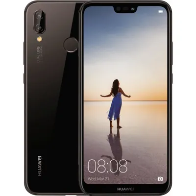 Дисплей (модуль экран+тачскрин) Huawei Huawei P20 Lite Black оригинал  купить или заказать доставку по Киеву и Украине в магазине Мобилие деталей.