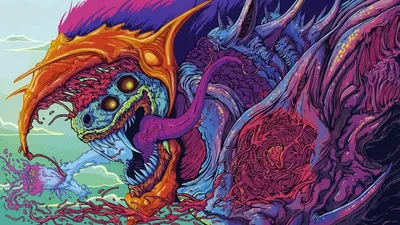 Подушка 3D CS GO:Hyper beast(cold style) ❤ — купить по выгодной цене на  «Все Футболки.Ру» | Принт — 1272475