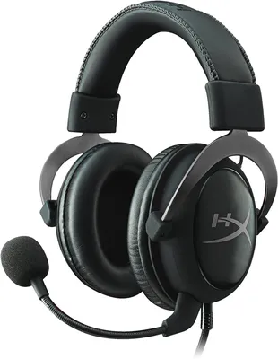 Amazon.com: HyperX Cloud II Gaming Headset - 7.1 Surround Sound - Memory  Foam Ear Pads - Durable Aluminum Frame - Works with PC, PS4, Xbox - Gun  Metal : Video Games