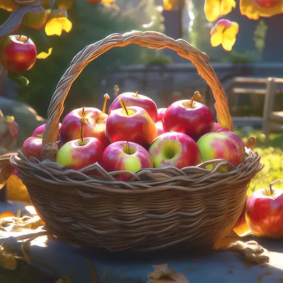 Красные яблоки в корзине стоковое изображение. изображение насчитывающей  завод - 57307445