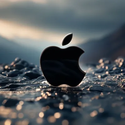 Iphone яблоко» — создано в Шедевруме