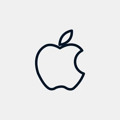 Яблоко Значок Яблока Логотип Apple - Бесплатная векторная графика на  Pixabay - Pixabay