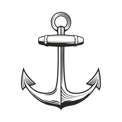 Якорь из рисунка татуировки лодки или транспортного средства Иллюстрация  вектора - иллюстрации насчитывающей конструкция, антиквариаты: 214285380
