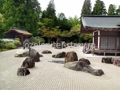 Японские сады Японский сад с камнями и небольшим прудом, архитектура,  Киото, замок фон картинки и Фото для бесплатной загрузки