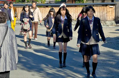 Японские школьницы. Икура и Маам | Пикабу