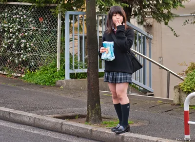 Фото японских школьниц.