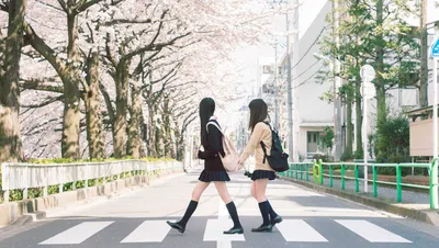 История японских школьниц, ставших бандой