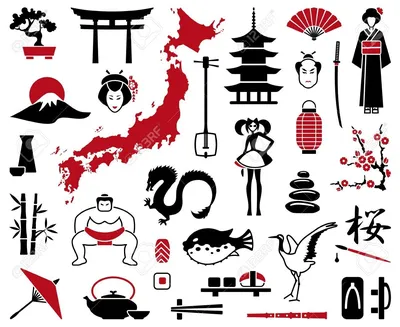 Символы Японии | Designs de tatouage japonais, Design japonais, Japon