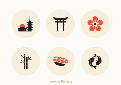 Набор японских иероглифов. азиатские буквенные символы. | Премиум векторы