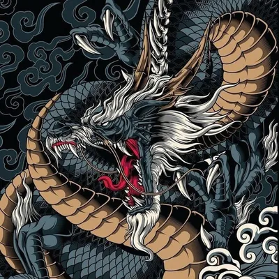 Японские драконы | Аниме магазин \"Хеппи\" | Дзен