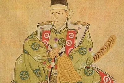 Японский рисование Ukioe героя самураев изоляции на белом иллюстрации  вектора. Японский воин с копьем. Иллюстрация штока - иллюстрации  насчитывающей воинско, шлем: 211348507