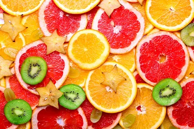 сухие яркие фрукты лежат на столе Stock Photo | Adobe Stock