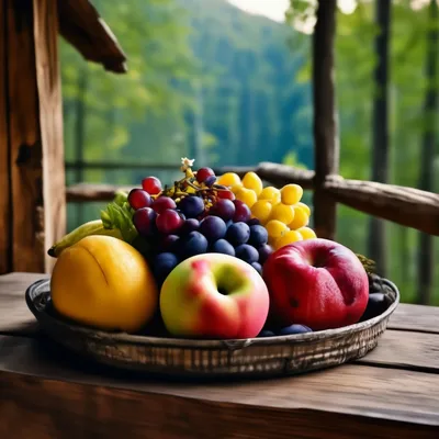 Картина по номерам \"Яркие фрукты\"