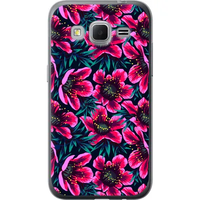 Чехол силиконовый на телефон Samsung Galaxy Core Prime G360H Яркие цветы  \"3102u-76-58250\" (ID#1824119530), цена: 219 ₴, купить на Prom.ua