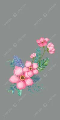 Яркие цветочные картинки на телефон Фон Обои Изображение для бесплатной  загрузки - Pngtree
