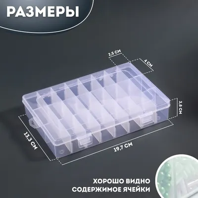 Пластиковый ящик V-4 502х305х184 мм купить в Москве с доставкой по РФ