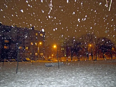 Картинки идет снег (74 фото)
