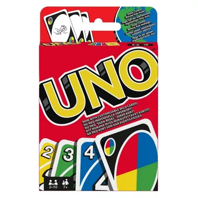 Игра настольная UNO W2087 купить по цене 399 ₽ в интернет-магазине Детский  мир