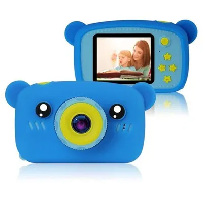 Детский фотоаппарат Kids camera Мишка оптом