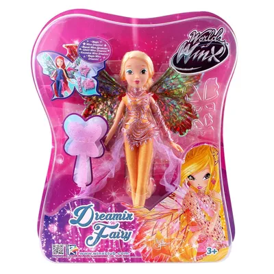 Winx Club Bling the Wings Bloom Fairy 9\" Doll Witty Toys - Muscara.com