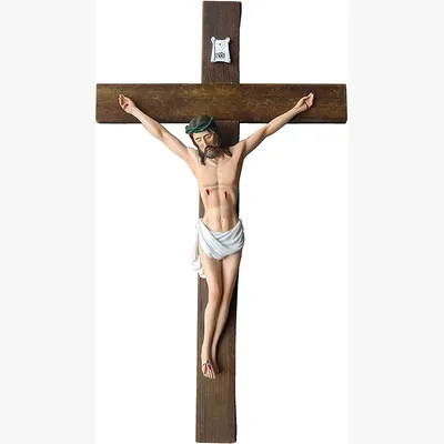 Иисус Христос на кресте, Кресты и распятия 3D модель для ЧПУ: STL / MAX  (obj)