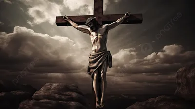 Иисус Христос на кресте стоковое изображение. изображение насчитывающей  воскресение - 162383525