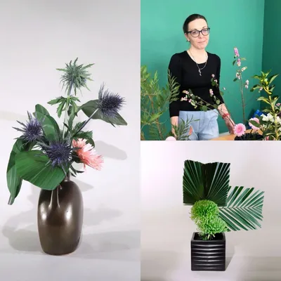 Икэбана с Ураной. Ikebana with Urana.