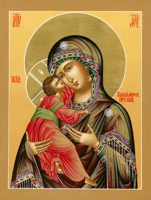 Владимирская икона Божией Матери 12,7 х 15,8 см, артикул И094802 - купить в  православном интернет-магазине Ладья