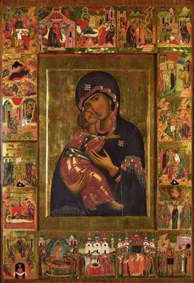 Купить Владимирскую икону Божией Матери малая