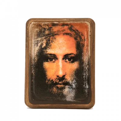 Икона Иисуса Христа Спасителя писаная на холсте 15 Х 19 см (ID#1760985869),  цена: 2200 ₴, купить на Prom.ua