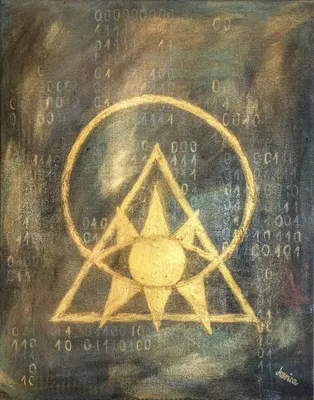 Illuminati symbol on Craiyon