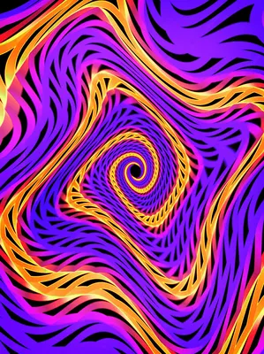 Абстрактная творческая психоделическая иллюзия тема Фон Обои Изображение  для бесплатной загрузки - Pngtree