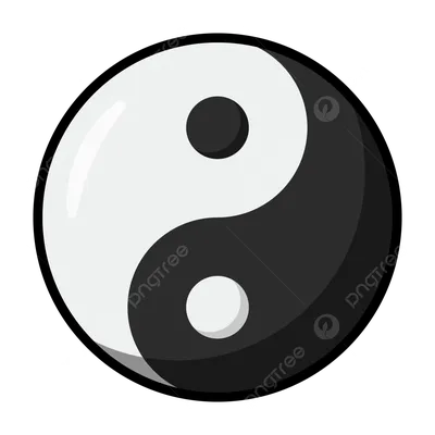 Инь Янь Мандала Шаблон - Бесплатная векторная графика на Pixabay - Pixabay