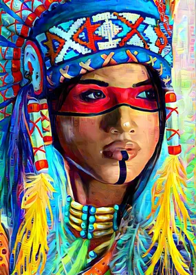 Созданный Ии Американских Индейцев - Бесплатное изображение на Pixabay -  Pixabay