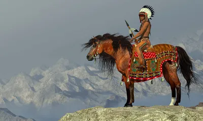 Костюм на Хэллоуин - Костюм индейца - Маскарадный костюм - Индейский  магазин Дон Хуан