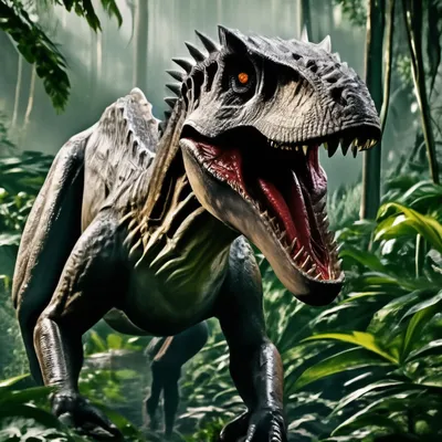 Динозавр Индоминус рекс из фильма \"…» — создано в Шедевруме