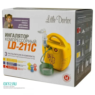 Ингалятор компрессорный OMRON C21 Basic купить в Москве | магазин  Медтехника №1