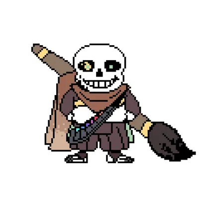 Ink Sans by ScaredyBlue on DeviantArt