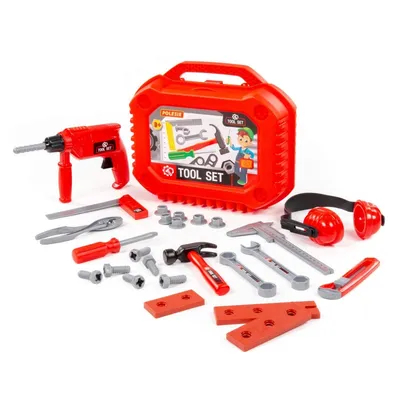 Игровой набор детский Green Plast игрушечные инструменты Мобильная  мастерская для мальчика купить по цене 1404 ₽ в интернет-магазине Детский  мир