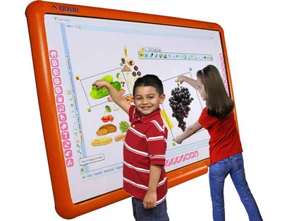 Комплект: интерактивная доска 78\" ActivBoard Touch 10 касаний ПО  ActivInspire Проектор Optoma X342E Потолочное крепление