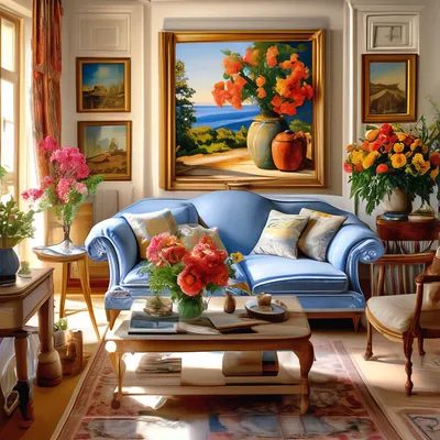 Современный прованс в интерьере дома или квартиры — спальня, гостиная,  кухня в стиле прованс на фото