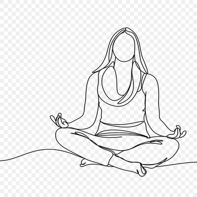 Рисунки йоги для срисовки (61 фото)
