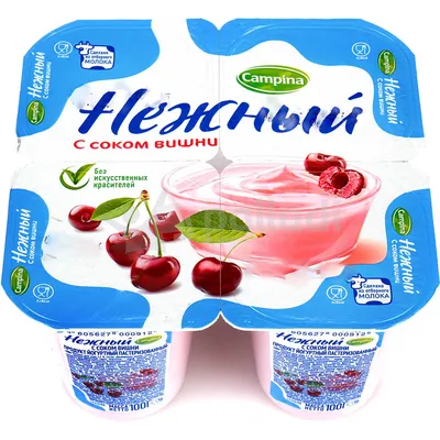 Йогурт Нежный 1,2% 100 г Персик — купить с доставкой на дом в  интернет-магазине Солнечный