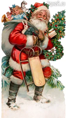 Финский Дед Мороз Йоулупукки толстый…» — создано в Шедевруме