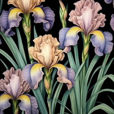 Iris, Рисунок - Irina Laskin | Artmajeur