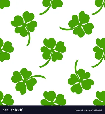 Premium Vector | Set of shamrock lucky clover st. patricks day trefoil  irish vector.four leaf linear holiday symbol