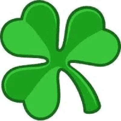 Lucky irish clover for st patricks day Royalty Free Vector