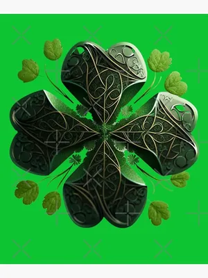 Ireland Flag Shamrock Irish Four Leaf Clover \" Sticker for Sale by Inspired  Images | Ireland flag, Shamrock ireland, Irish flag