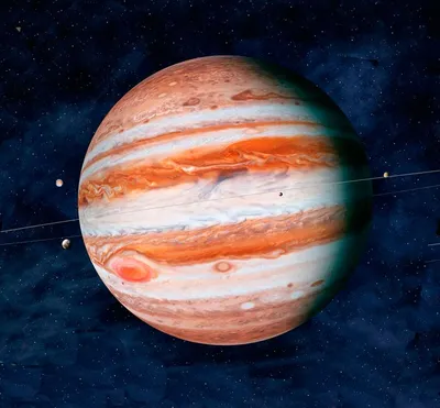 Планета Юпитер из космоса - 68 фото
