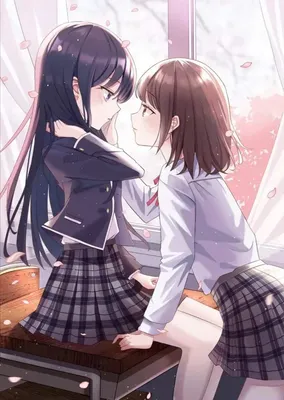 Can we have the 3rd Yuri kiss in a Yuri anime this year? (MagiRevo, World  Dai Star) : r/yurimemes